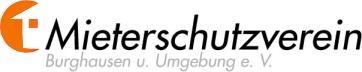 Logo Mieterverein Burghausen e.V.